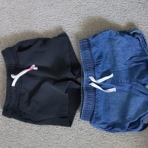 2 pairs Cat & Jack shorts